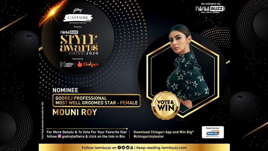 IWMBuzz Style Award: Will Mouni Roy win the Most Well Groomed Star (Female)? Vote Now!