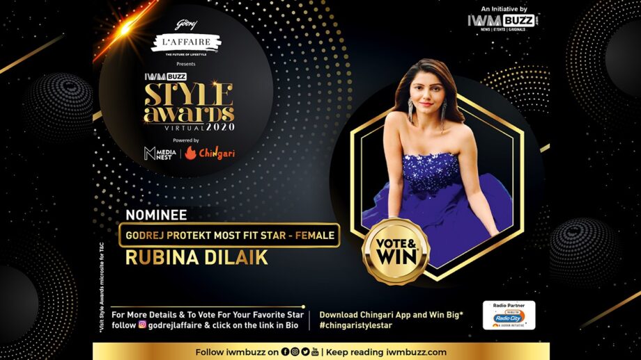 IWMBuzz Style Award: Will Rubina Dilaik win the Most Fit Star (Female)? Vote Now!