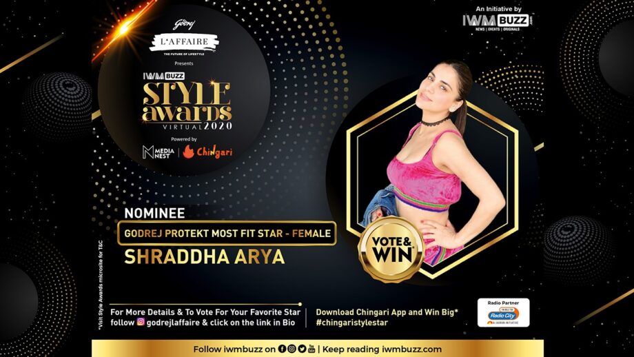 IWMBuzz Style Award: Will Shraddha Arya win the Most Fit Star (Female)? Vote Now!
