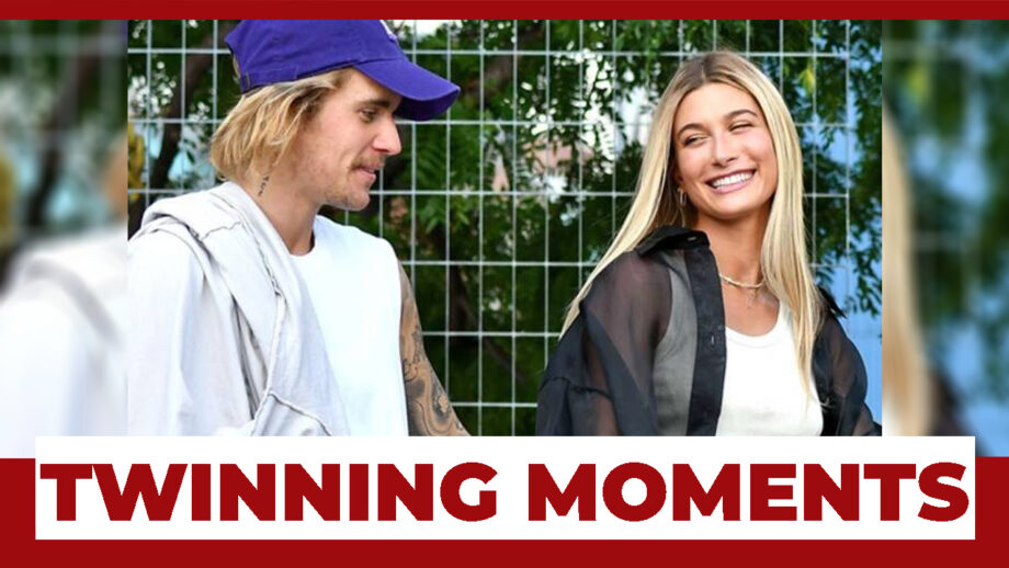 Justin Bieber And Hailey Bieber's TWINNING MOMENTS!