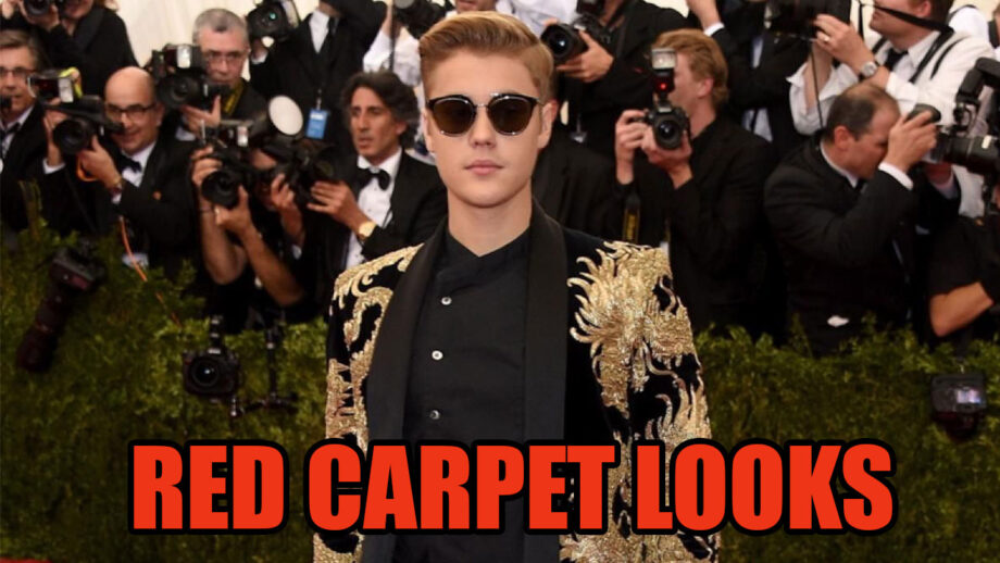 Justin Bieber's Red Carpet Looks Are Truly Astonishing