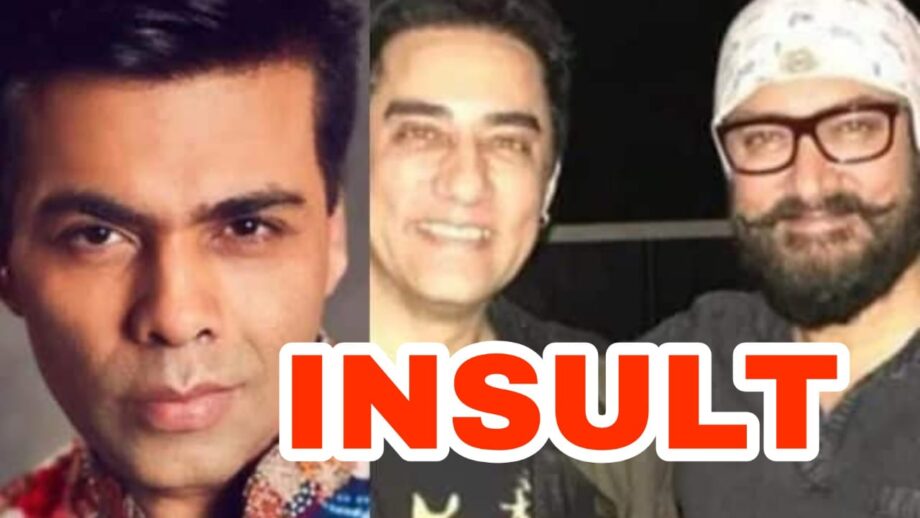 'Karan Johar insulted me' - Aamir Khan's brother Faisal Khan makes a shocking remark