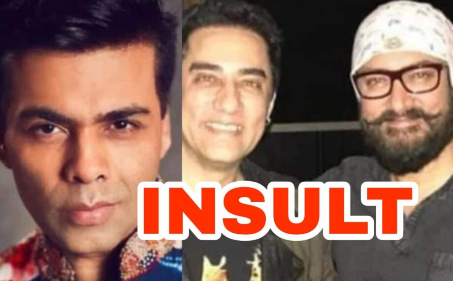 'Karan Johar insulted me' - Aamir Khan's brother Faisal Khan makes a shocking remark