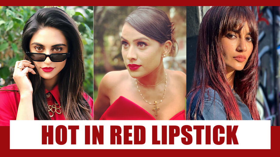 Krystle D’Souza Vs Nia Sharma Vs Surbhi Jyoti: Hot In Red Lipstick?