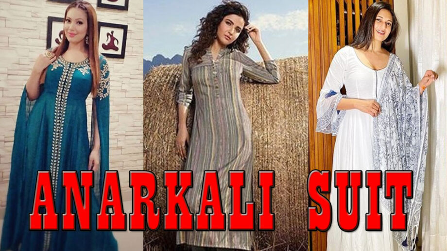 Munmun Dutta, Jasmin Bhasin, And Divyanka Tripathi Looked Simply Gorgeous In Anarkali Suits!