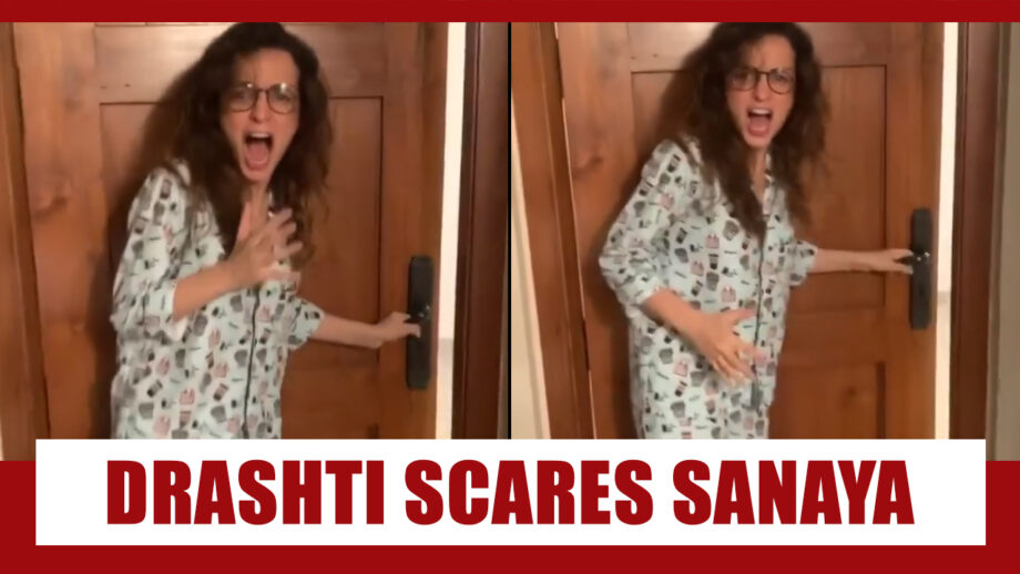 OMG: Drashti Dhami SCARES the life out of birthday girl Sanaya Irani