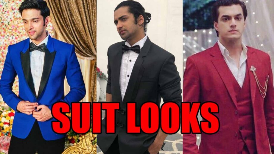 Sassy And Classy: Parth Samthaan, Sumedh Mudgalkar, Mohsin Khan's suit looks