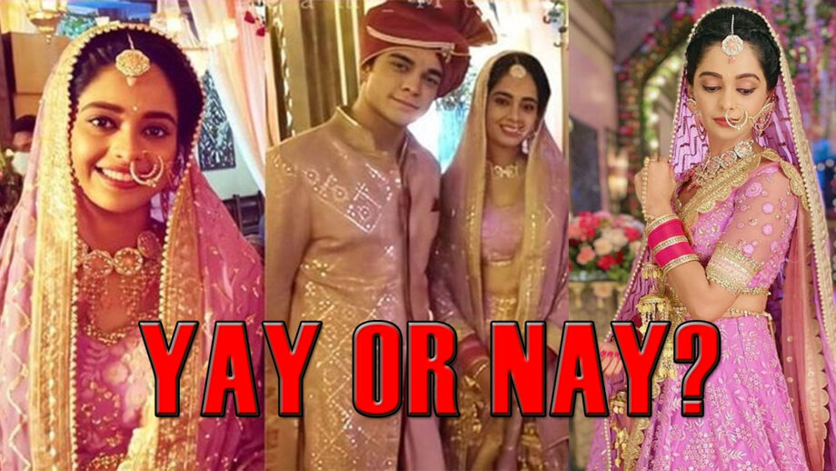 Ranbir And Prachi's Bridal Look In Kumkum Bhagya: Yay Or Nay?