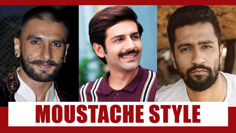 Ranveer Singh, Kartik Aaryan, Vicky Kaushal's Best Moustache Styles You Should Try