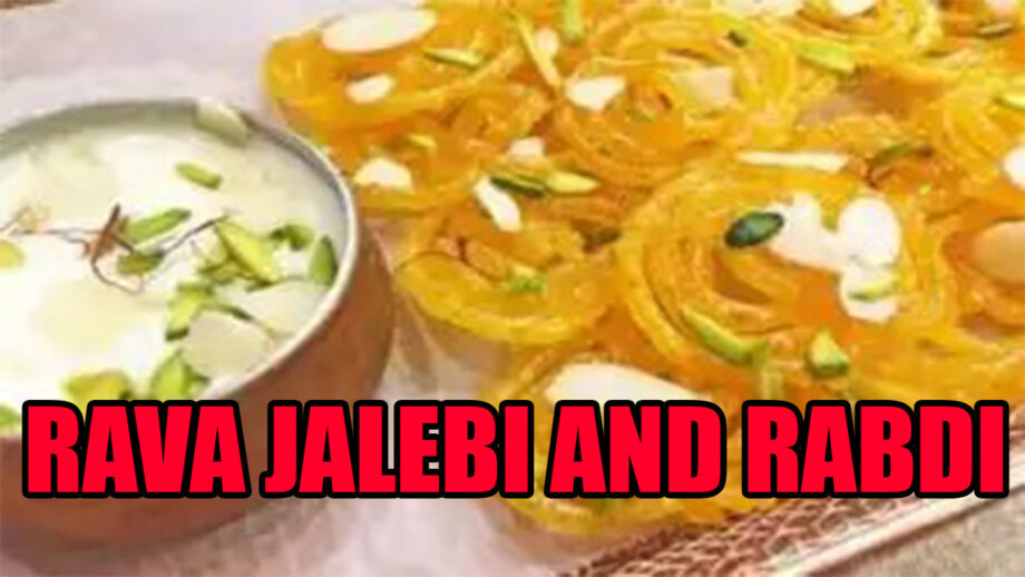 Rava Jalebi And Rabdi Recipe: Make CRISPY And CRUNCHY Rava Jalebi With Rabdi!