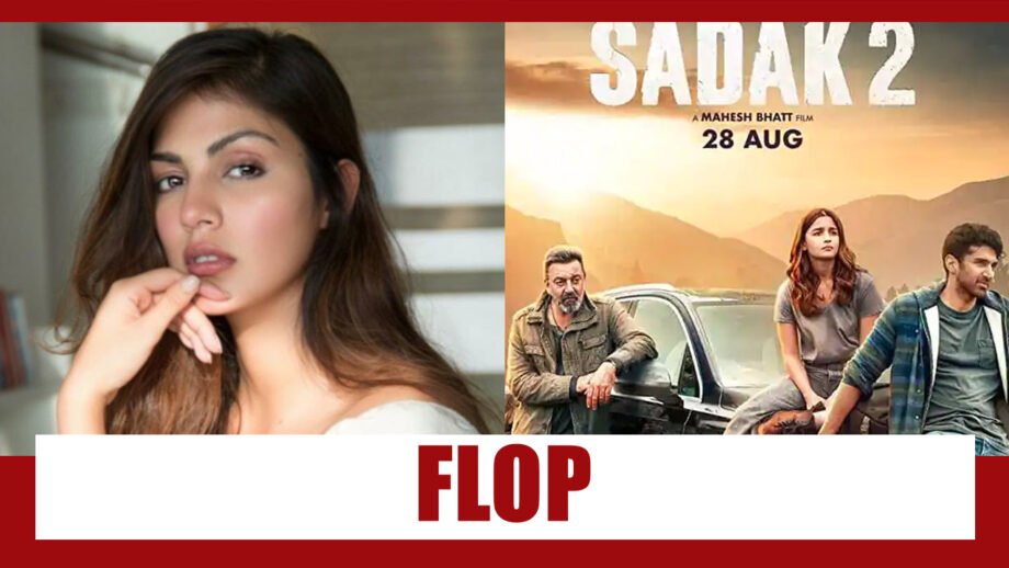 Rhea Chakraborty Being Blamed For Sadak 2 Flop!!!