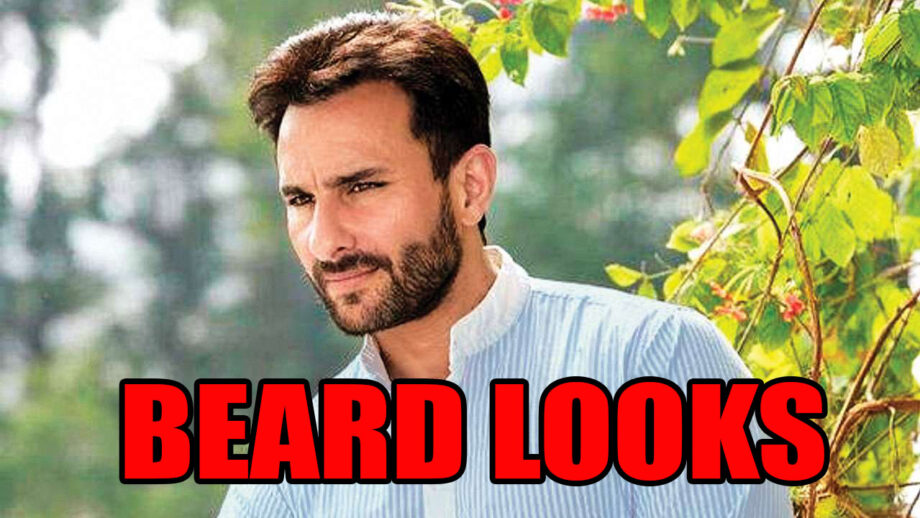Saif Ali Khan's Hottest Beard Looks Will Give You Serious Goals