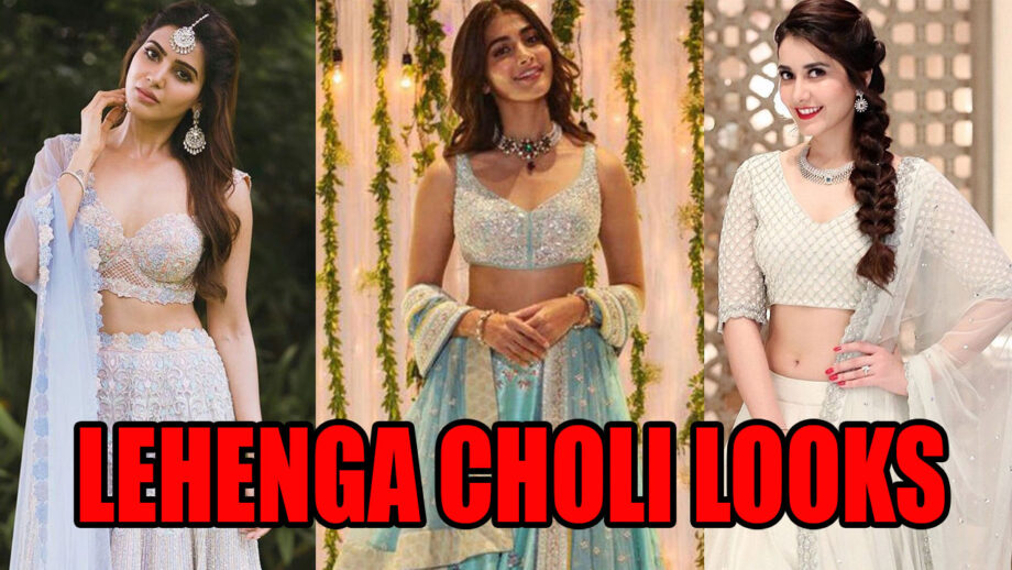 Samantha Akkineni, Pooja Hegde, And Rashi Khanna's Lehenga Choli Looks That Should Be Your Go-To Pick 6