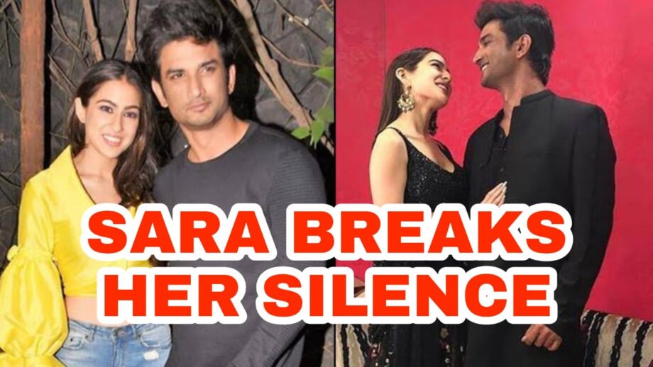 Sara Ali Khan breaks her silence on her relationship with Sushant Singh Rajput
