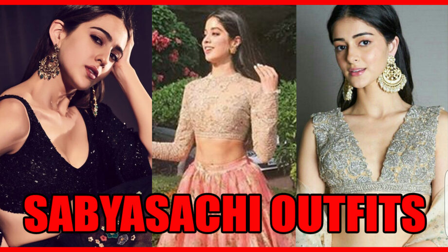 Sara Ali Khan, Janhvi Kapoor And Ananya Panday: B-Town Beauties Sizzle Into Sabyasachi's Style