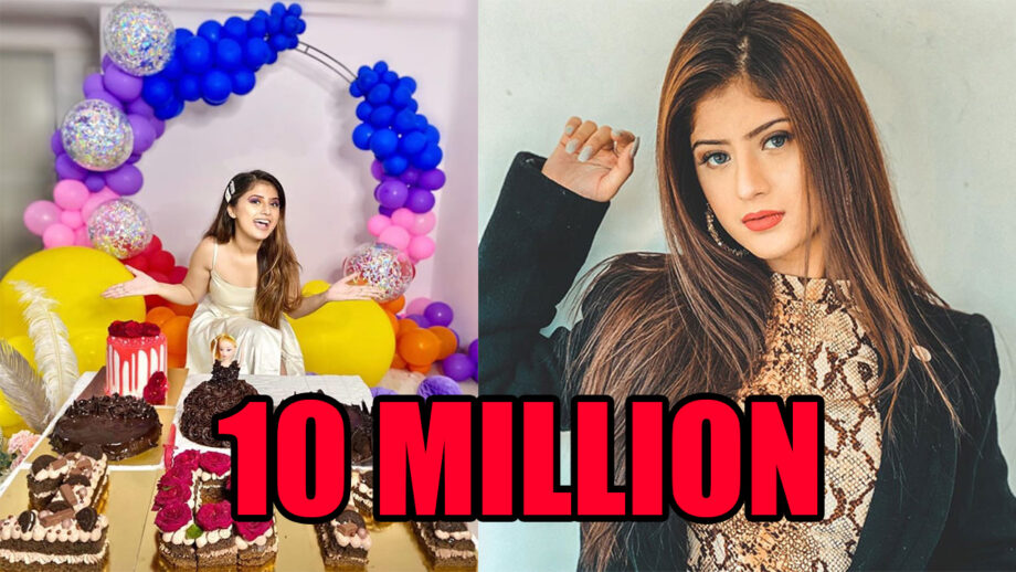 See How Arishfa Khan Celebrated Her SUCCESS With 10 Million People!