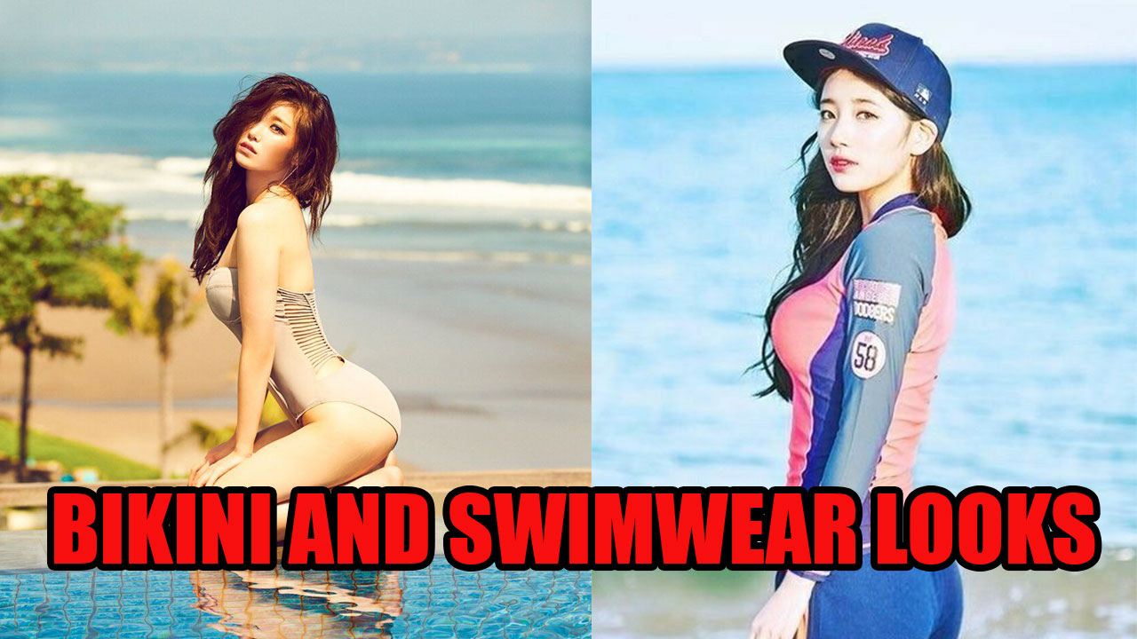 Bae Suzy, Bikini And Swimwear Pictures, South Korean singer.