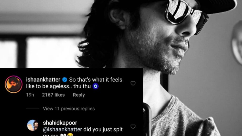 Shahid Kapoor shares latest hot selfie, why does brother Ishaan Khatter comment 'thu thu'?