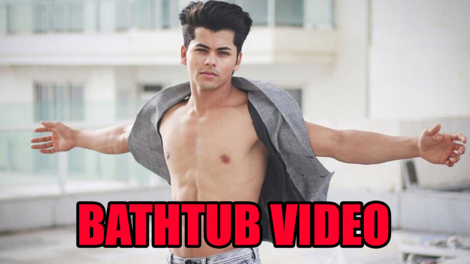Siddharth Nigam's Bathtub Video Oozes Oomph!