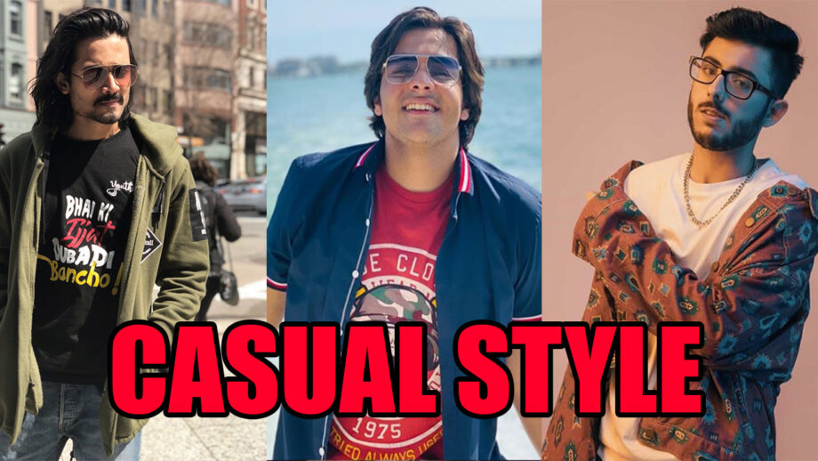 Style With Swag! Amp Up Your Casual Style With Bhuvan Bam, Ashish Chanchlani And Carryminati