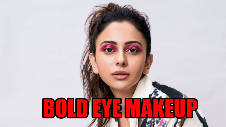 Take Cues From Rakul Preet Singh's Bold Eye Makeup Looks For Upcoming Wedding Season