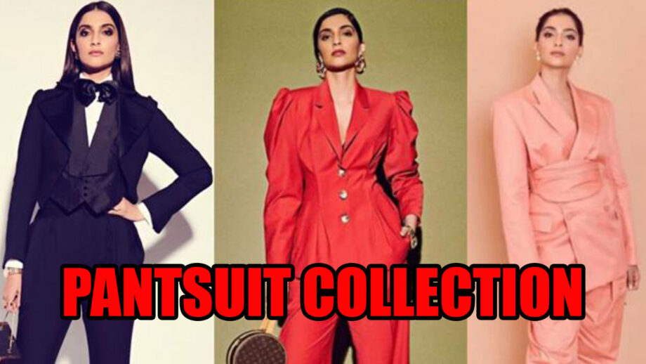 Take Cues From Sonam Kapoor Ahuja's Pant Suit Collection 6