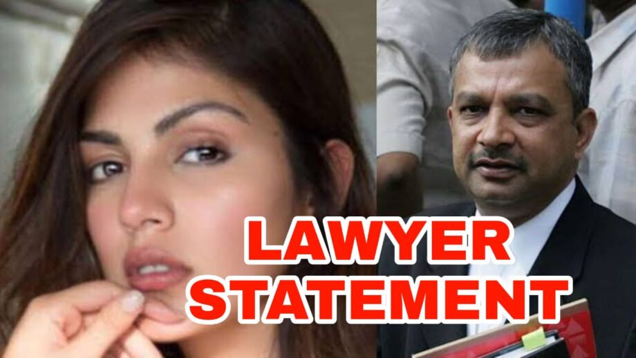 'This is only the remand for few days' - Rhea Chakraborty's lawyer issues statement after her arrest