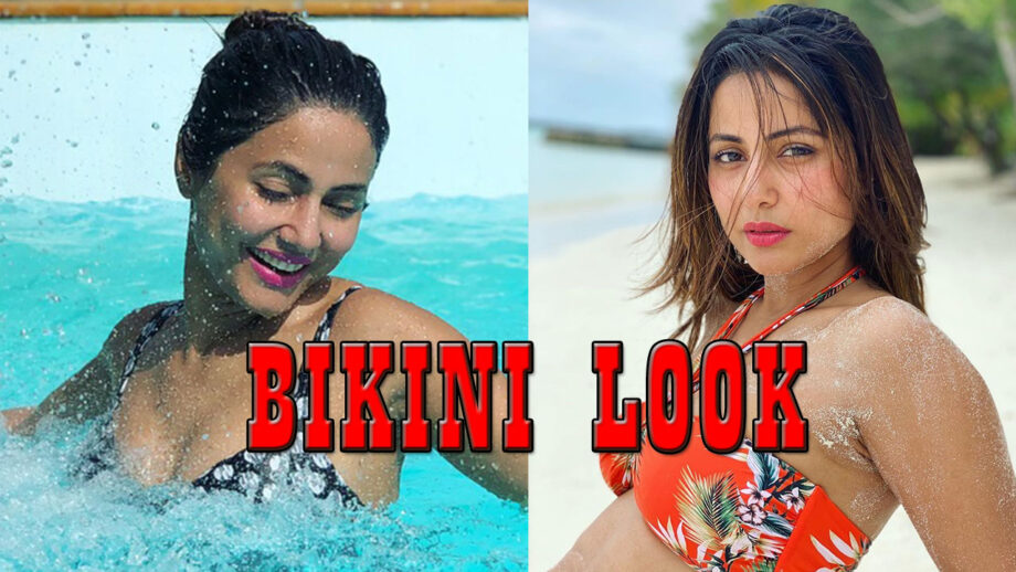 Times When Hina Khan Gave Serious FITNESS GOALS In A Hot Bikini