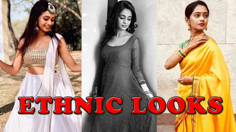 Times When Kumkum Bhagya Actress Mugdha Chaphekar's Ethnic Wear Caught Our Eyes!
