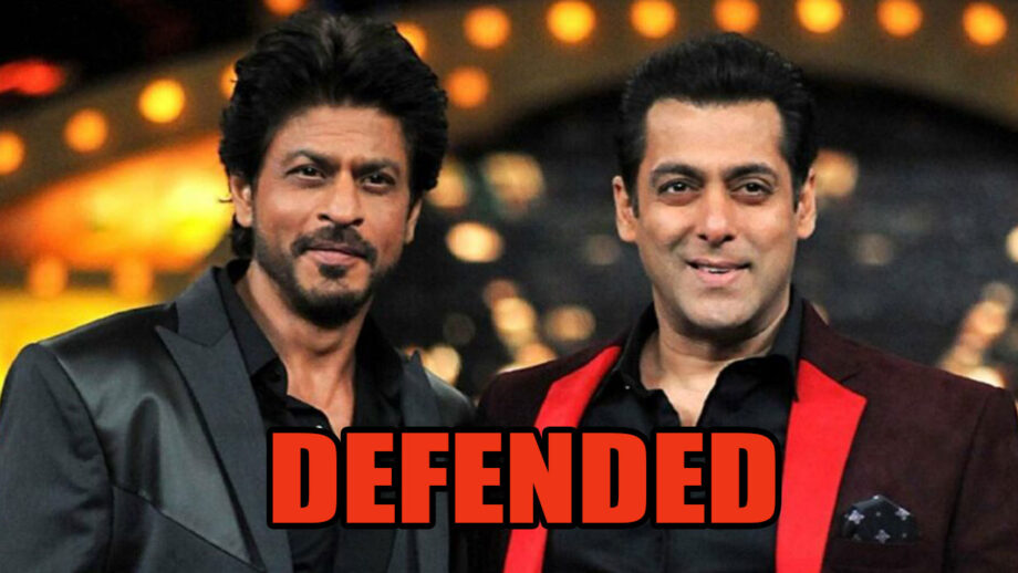 Times When Shah Rukh Khan Defended Salman Khan