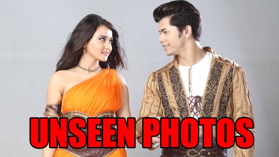 Unseen Photos Of Ashi Singh and Siddharth Nigam From The Set Of Aladdin