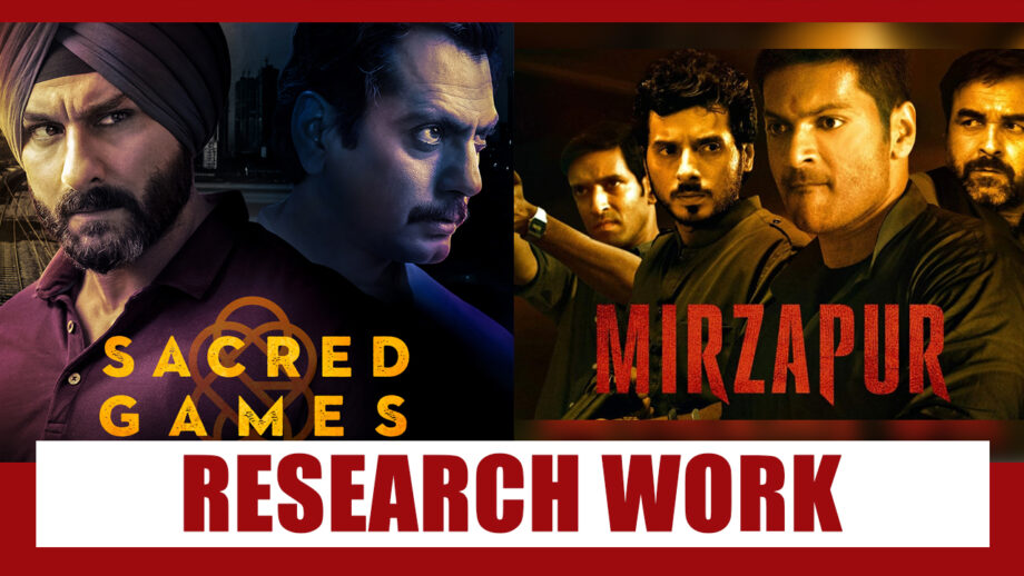 VOTE NOW!! Sacred Games Vs Mirzapur: Which Show Required More Research?