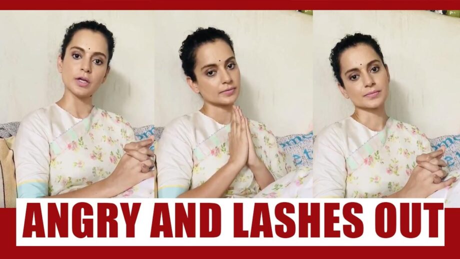 Watch Video: Kangana Ranaut angry and lashes out after office demolition