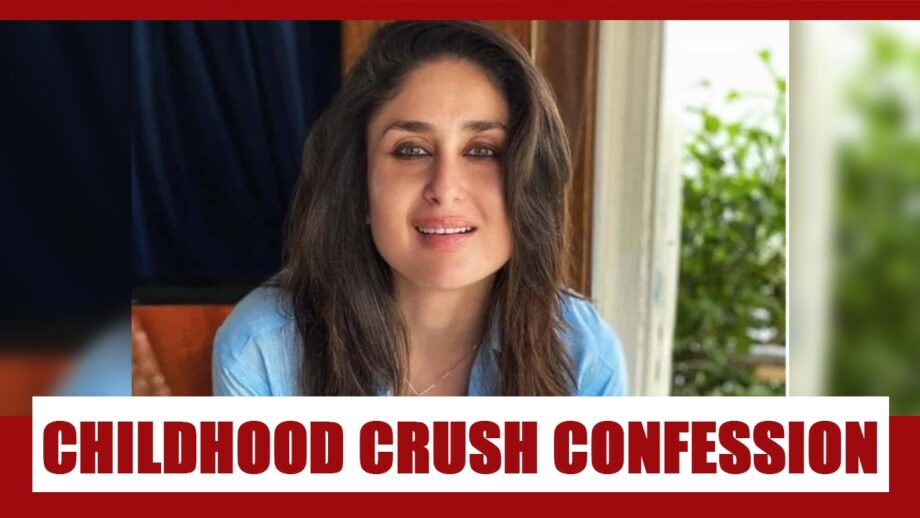 When Kareena Kapoor confessed about her childhood crush in public