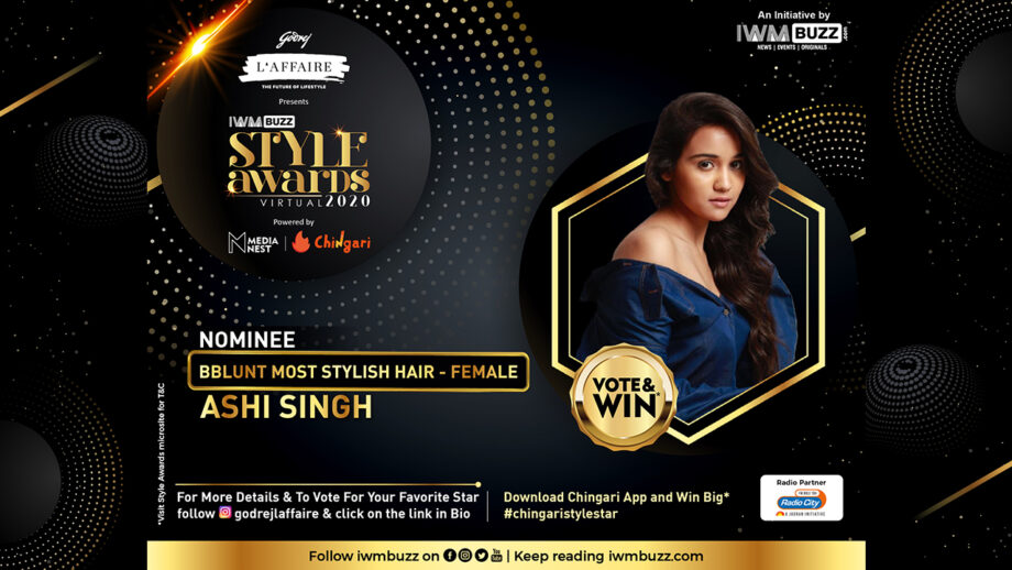 Will Ashi Singh win the Most Stylish Hair (Female)? Vote Now!