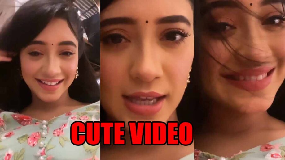Yeh Rishta Kya Kehlata Hai actress Shivangi Joshi's cute video goes viral