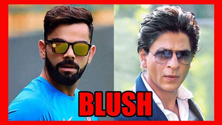 ADORABLE: When Shah Rukh Khan made Virat Kohli 'blush' with Anushka Sharma's photo