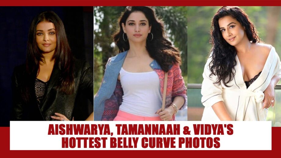 Aishwarya Rai, Tamannaah Bhatia and Vidya Balan's hottest belly curve photos that went viral on internet 3