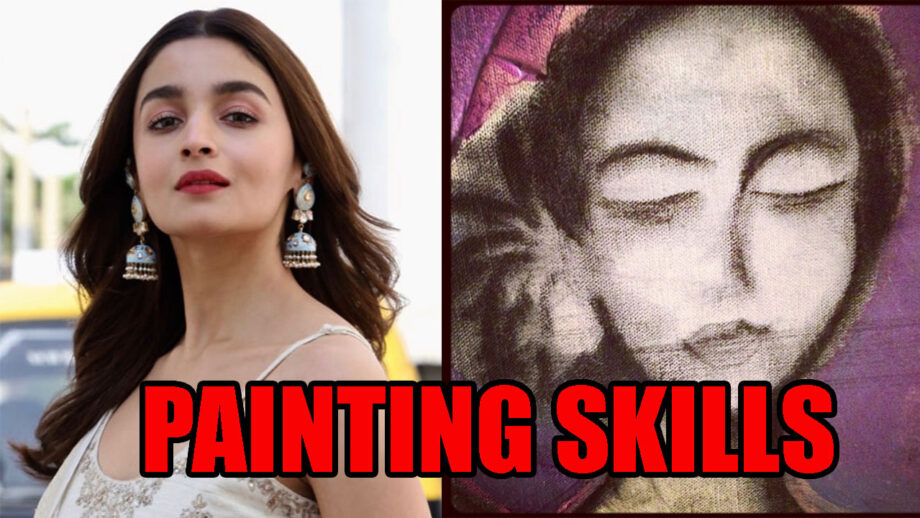 Alia Bhatt Amazes Everyone With Her Painting Skills
