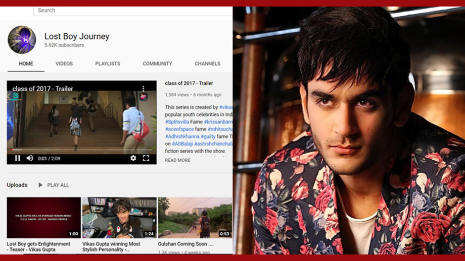 Anchor/creator Vikas Gupta’s Youtube channel Lost Boy Journey is amazing and you must follow it now
