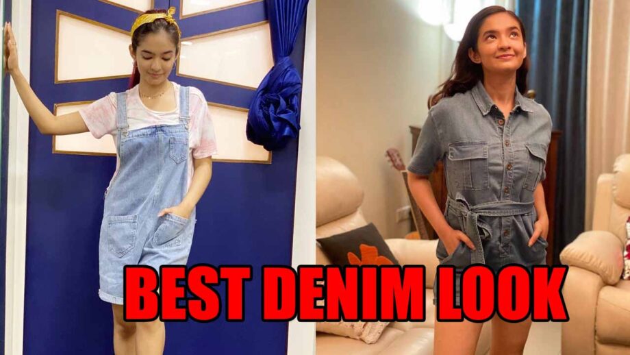 Anushka Sen In Dungaree Or Short Jumpsuit: The denim look you loved the most?
