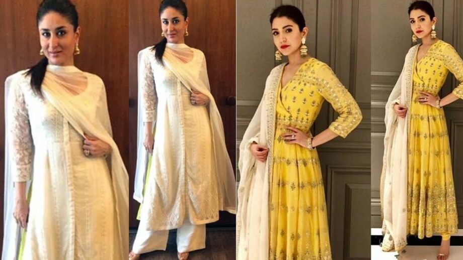 Anushka Sharma VS Kareena Kapoor: Who Rocks Anarkali Look In Anita Dongre Outfit Better?