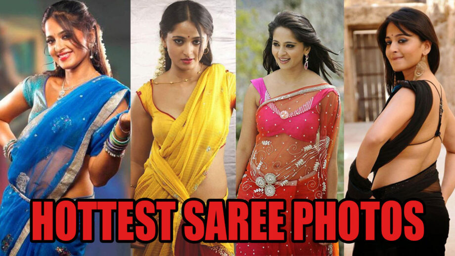 Anushka Shetty's HOTTEST Saree Photos That Went Viral On The Internet 5