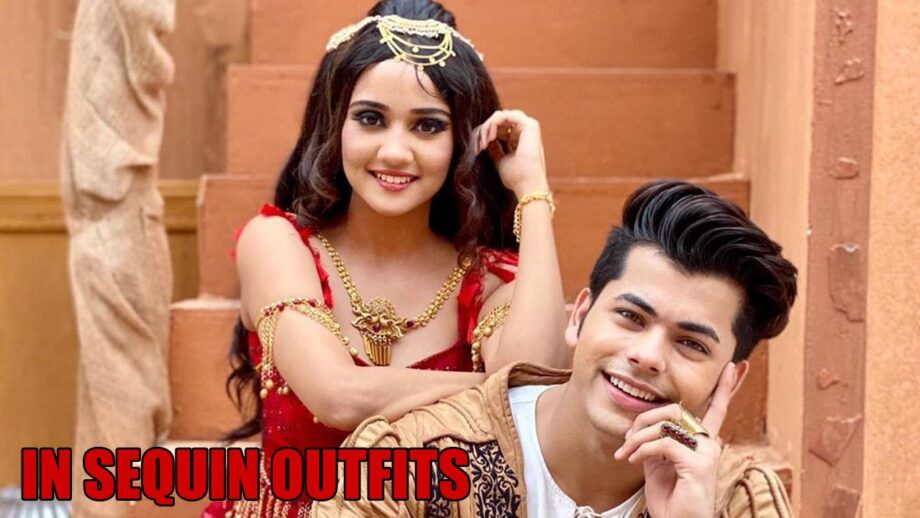 Ashi Singh And Siddharth Nigam Raising The Hotness Quotient in Sequin Outfits 1