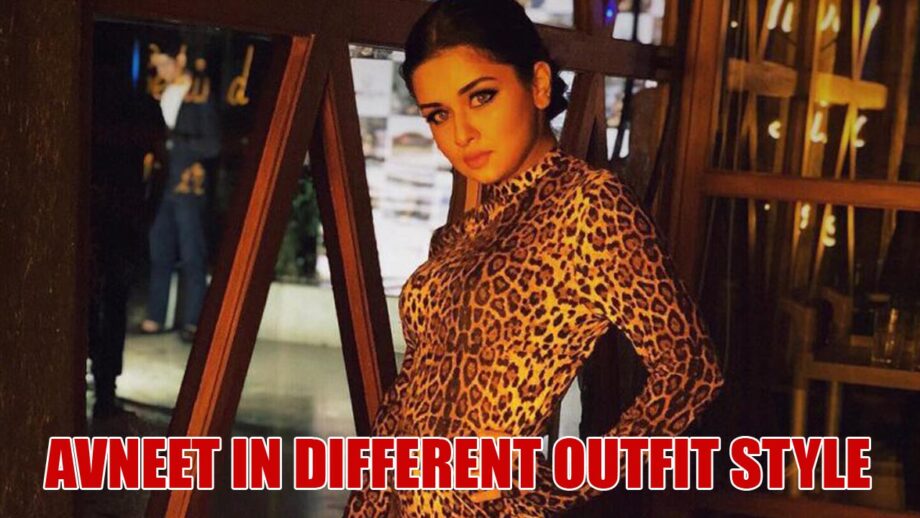 Be It A Tiger Print, Jumpsuit, A Bodycon Dress, Avneet Kaur Knows How To Be Sassy and Bold 3