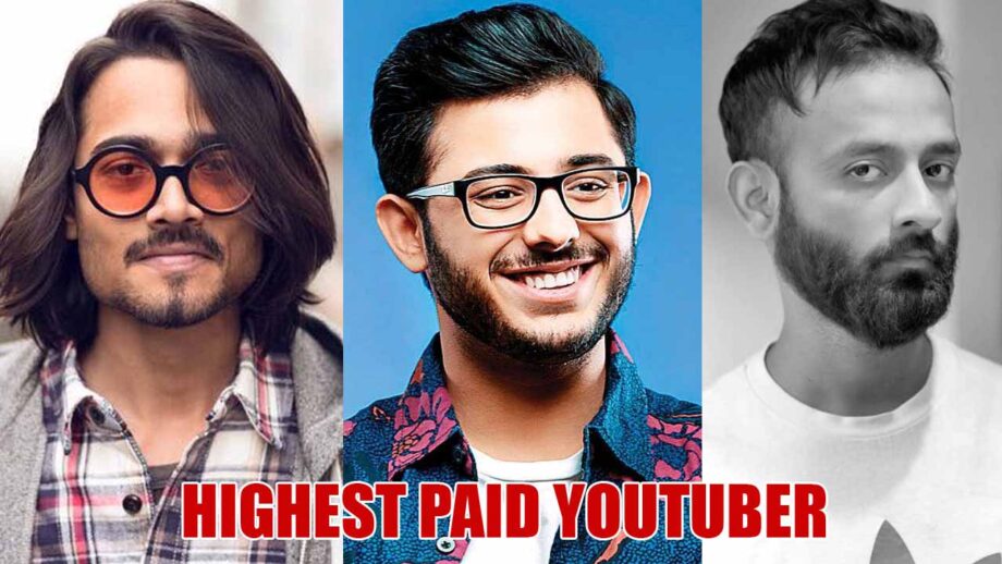 Bhuvan Bam VS CarryMinati VS Be YouNick: Who’s the HIGHEST Paid Youtuber?