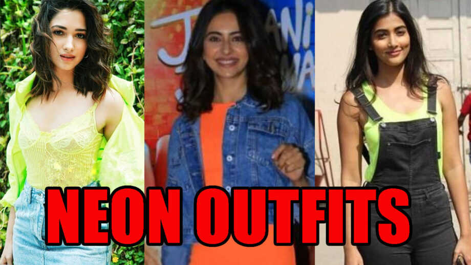 Biggest Fashion Trends 2020: Tamannaah Bhatia, Rakul Preet Singh, Pooja Hegde Embraced These Neon Trends! 3