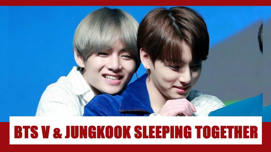 BTS's V And Jungkook Sleeping Together Video That Went Viral On Internet