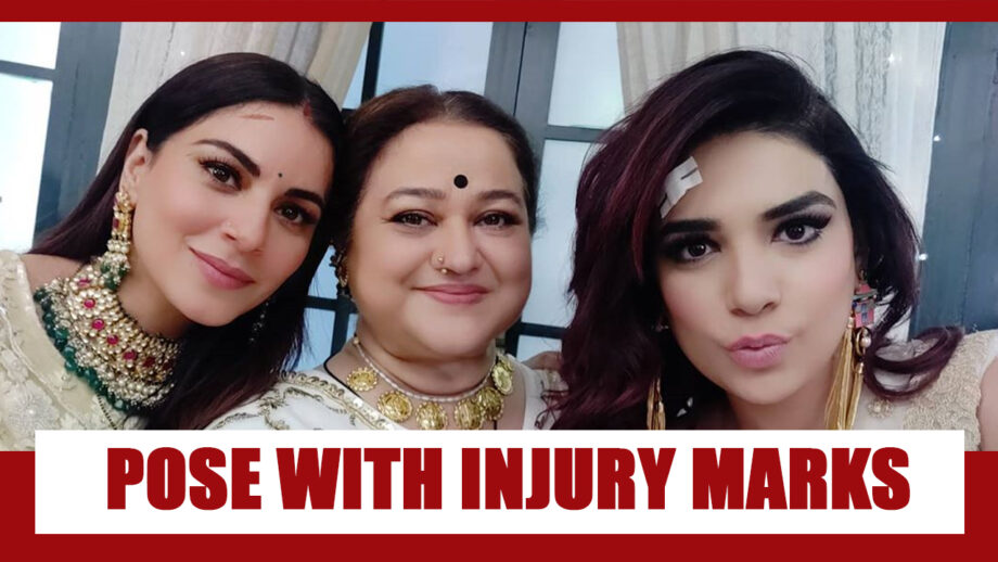 Check Out: Anjum Fakih and Shraddha Arya Pictures With Injury Marks