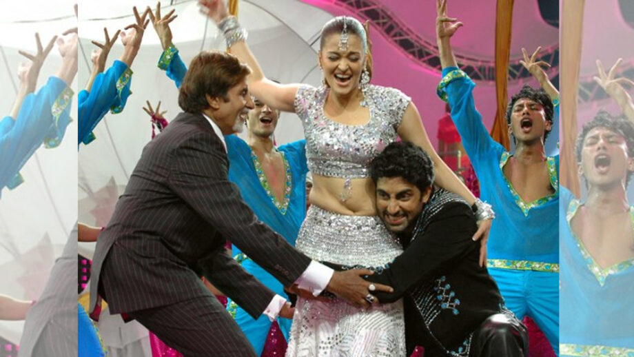Check Out! When Abhishek Bachchan, Aishwarya Rai Bachchan, And Amitabh Bachchan Dance Together On Stage 1